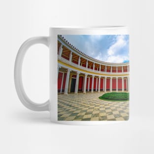 The Colonnaded Central Courtyard of the Zappeion Hall, Athens Mug